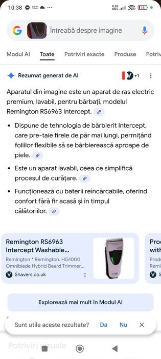 Shaver tuns Remington