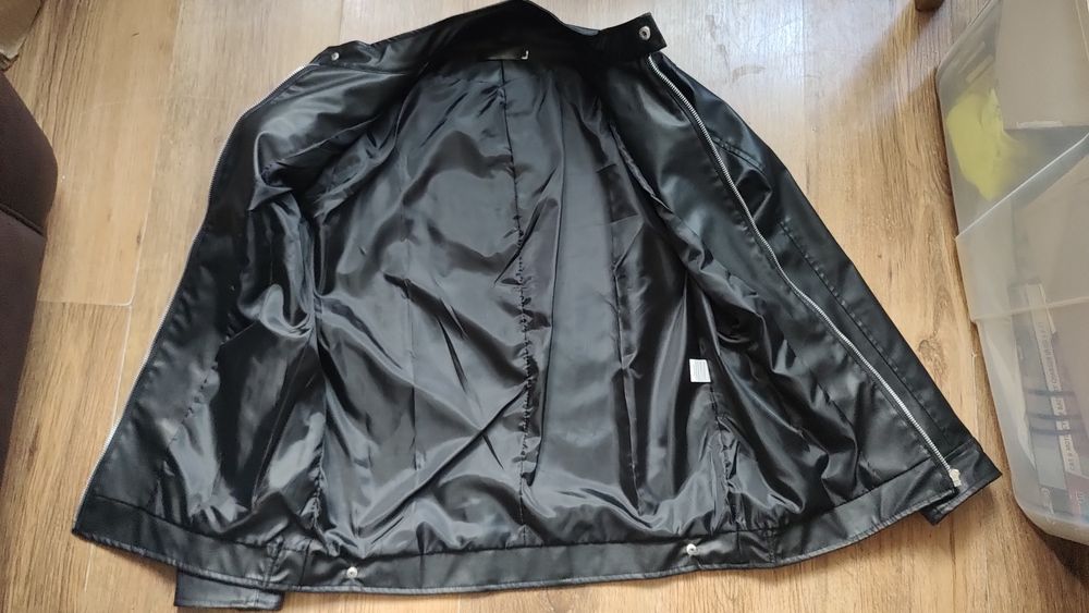 geacă piele ecologică, M, nouă