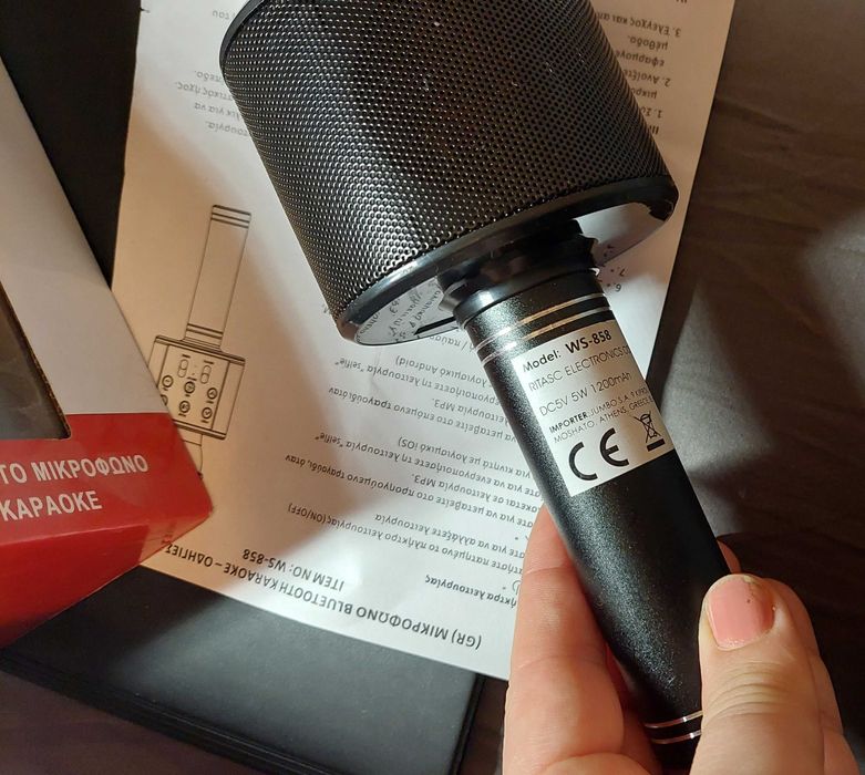 microfon cu boxa 5w 1200mAh