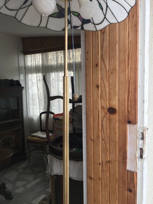 Lampā de podea din bronz