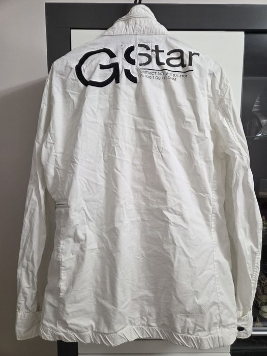 Jacheta barbati alba G-Star RAW XL