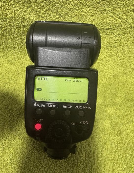 Blitz Canon Speedlite 580 EX II