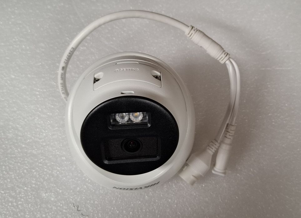 4MP Hikvision IP камери куполна/ булет dual light audio human det.