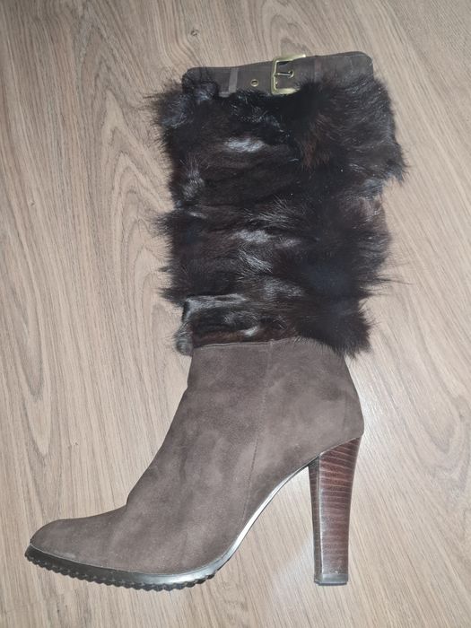 Новые натуральные сапоги