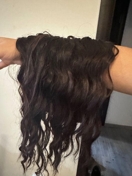 Естествена коса на треси