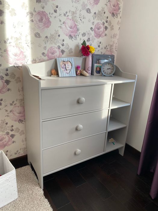 Pat - comoda -dulap -set IKEA puțin folosit