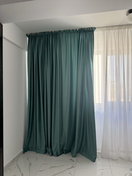 Draperii blackout  turcoaz