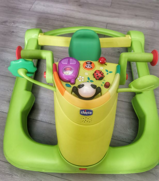 CHICCO Проходилка 3в1 123 GREEN