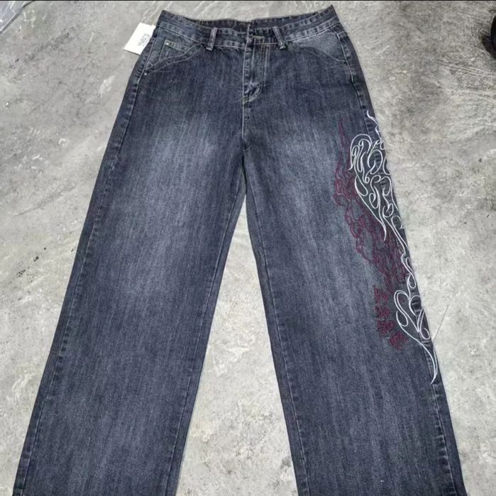 Джинсы унисекс sk8 y2k