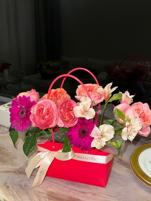 Букет цветов свежий