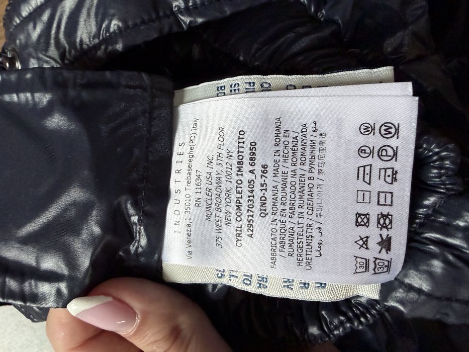 Ски долнище/гащеризон Moncler Оригинал! 2/3г размер