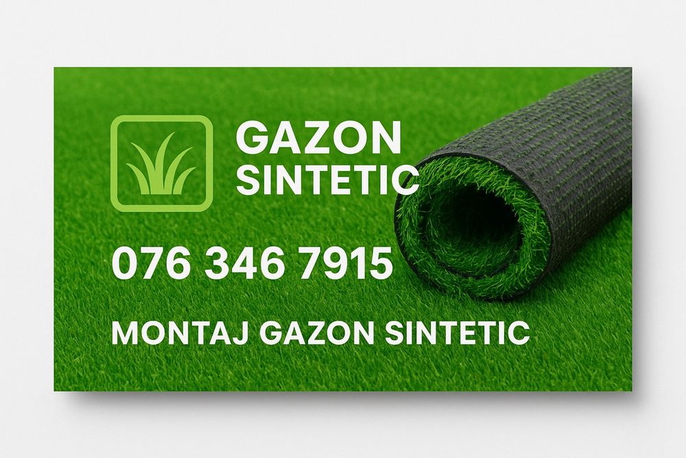 Montaj Gazon Sintetic (Artificial)