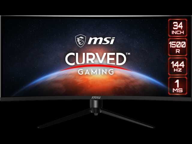 MSI Optix 34 Monitor MAG342CQR