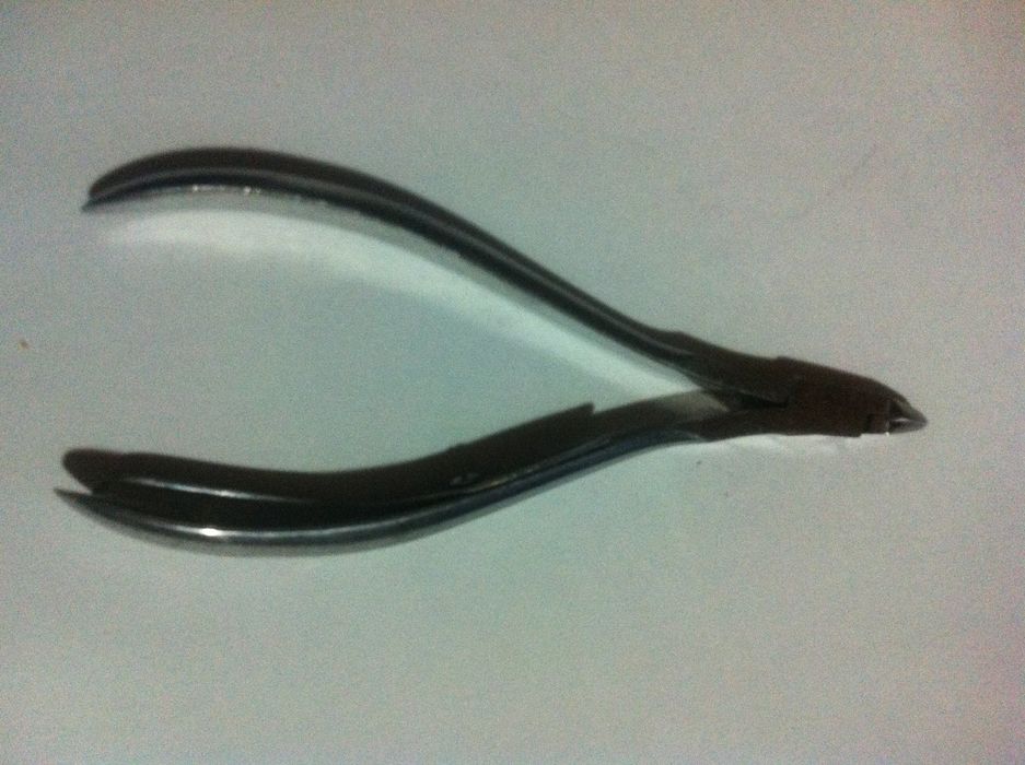 clește inox pt manichiura și piedichiura