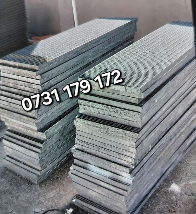 trepte zincate galvanizat la comandă