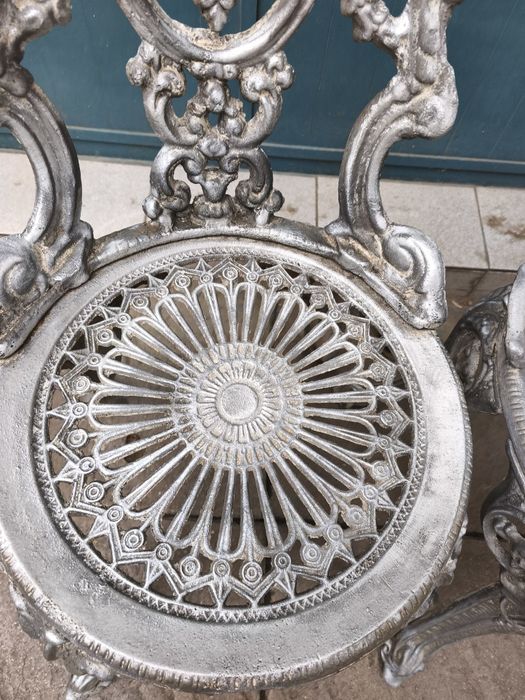 4 алуминиеви стола