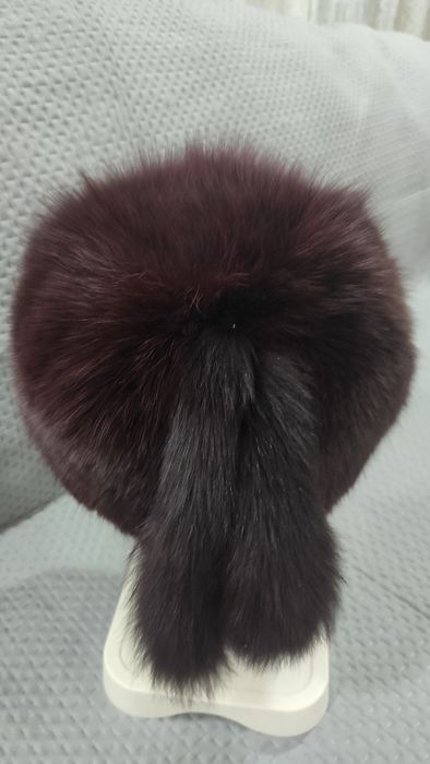 Шапка кроличья женская