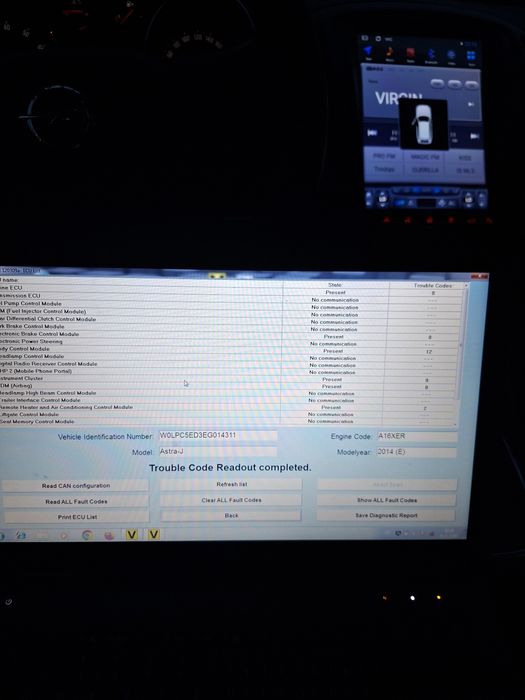Tester diagnoza dedicata Opel OP COM