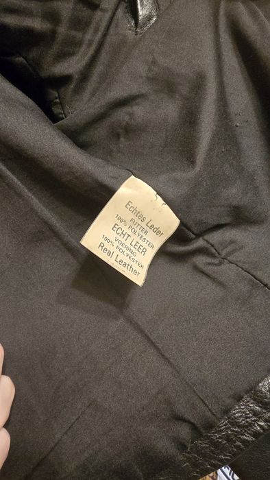 Geaca de piele de motor