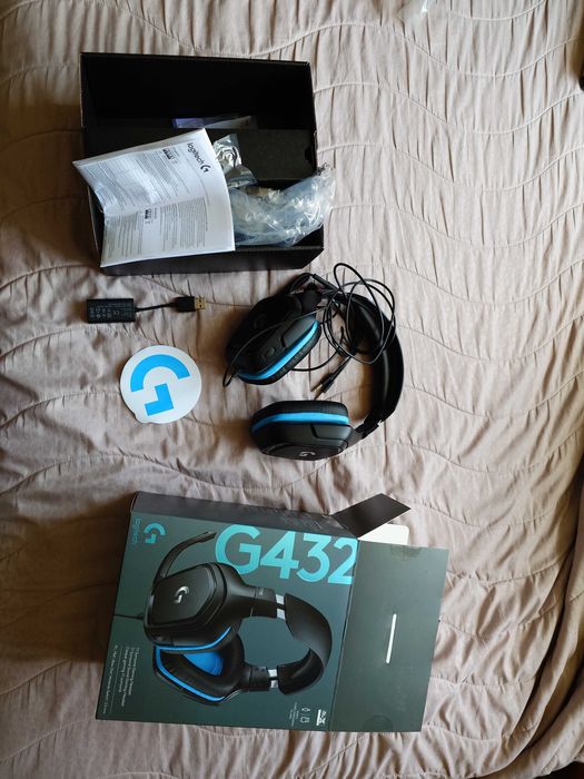 Слушалки Logitech G432