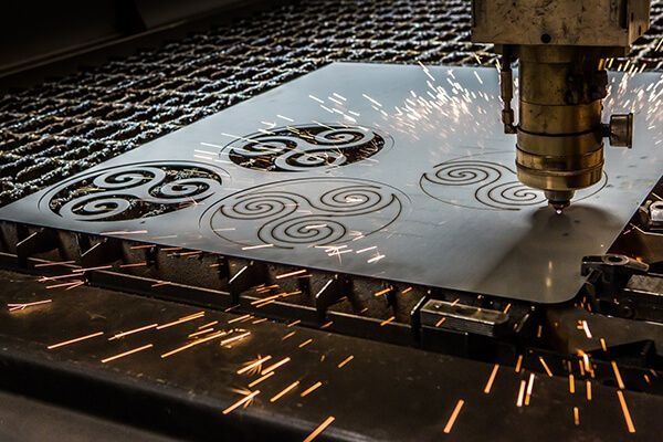 Лазерная резка, листогиб