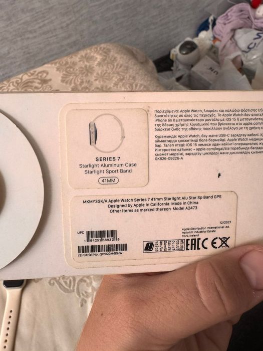 Продам Apple Watch 7 series 41mm.