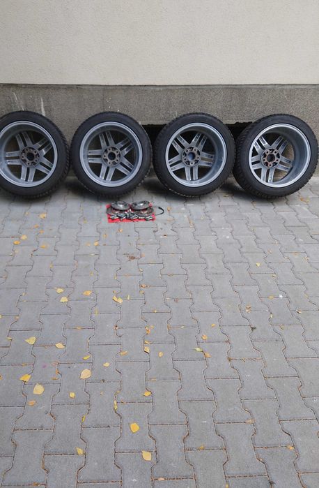 Продавам джанти 7.5Jx17/ ET47 с гуми, флаци и болтове 20 броя.