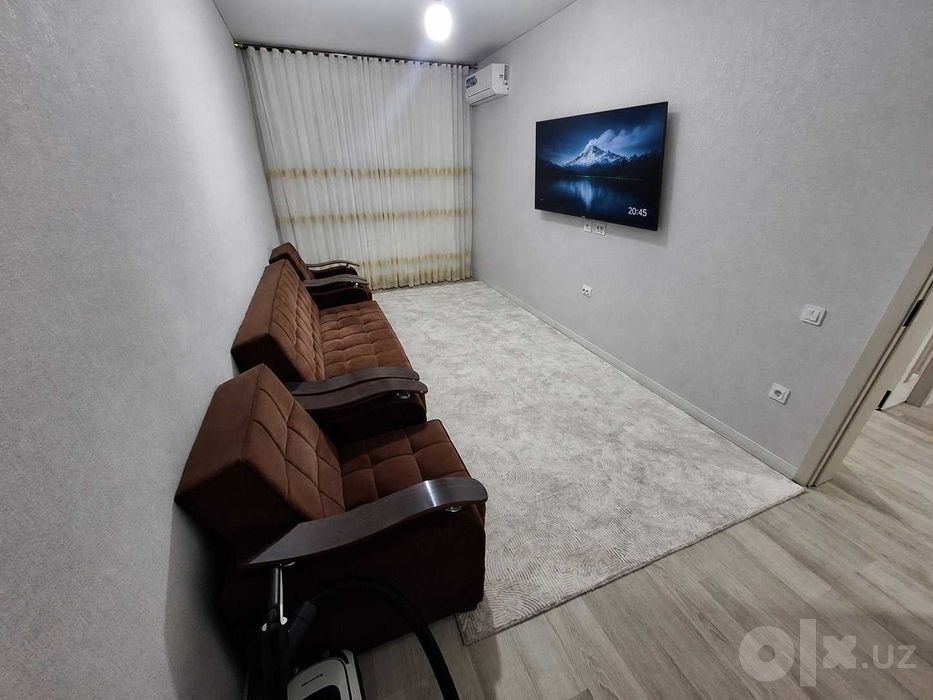 Сдается свежая и новая квартира в новостройке Яшнабад, ЖК Башкент