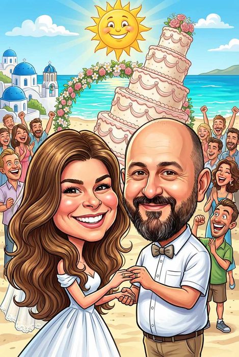 Caricaturi personalizate/Cadouri memorabile