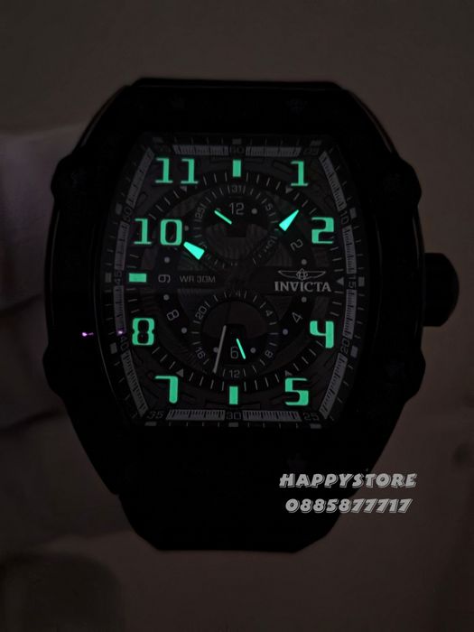 INVICTA Cyclone Black 49 mm, Инвикта нов мъжки часовник