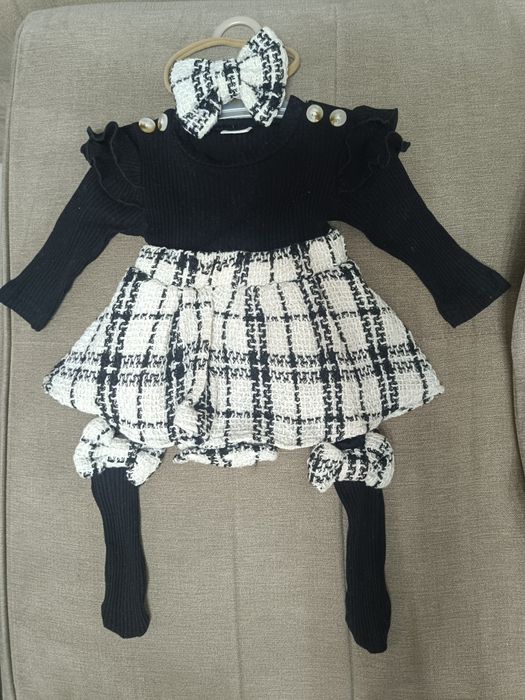 Бебешка рокля 0-3 месеца