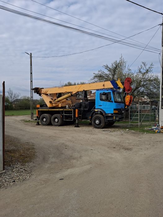 Vând automacara hidrom 18 tone. Mercedes  Atego