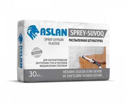 Aslan MP75 gips suvoq sprey suvoq mashinali suvoq 30kg