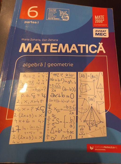 Culegere mate 2000 clasa 6 partea I