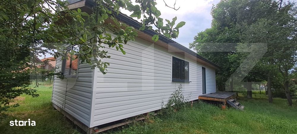 Teren 1300 mp, cu tiny house moderna, in Satul Grid — Țara Fagarasu