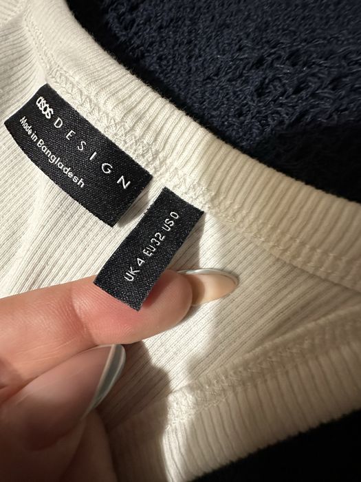 Дълга бяла лятна рокля ASOS
