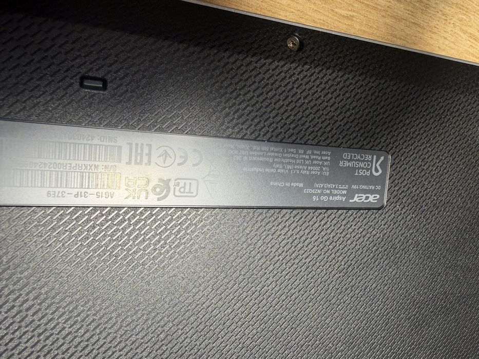 Продам ноутбук Acer Aspire Go 15