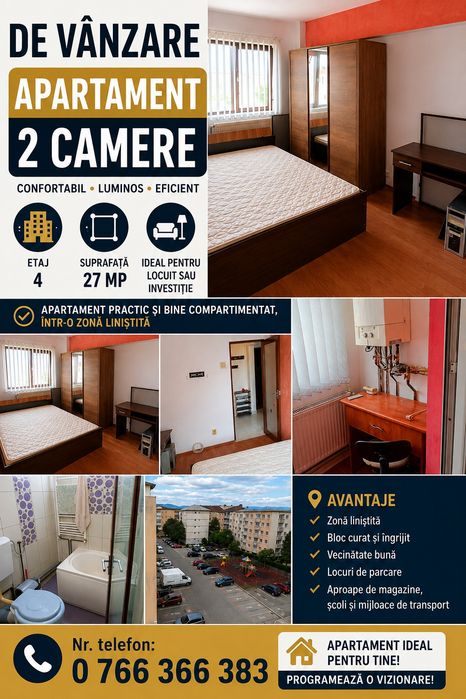 Apartament 2 camere et4