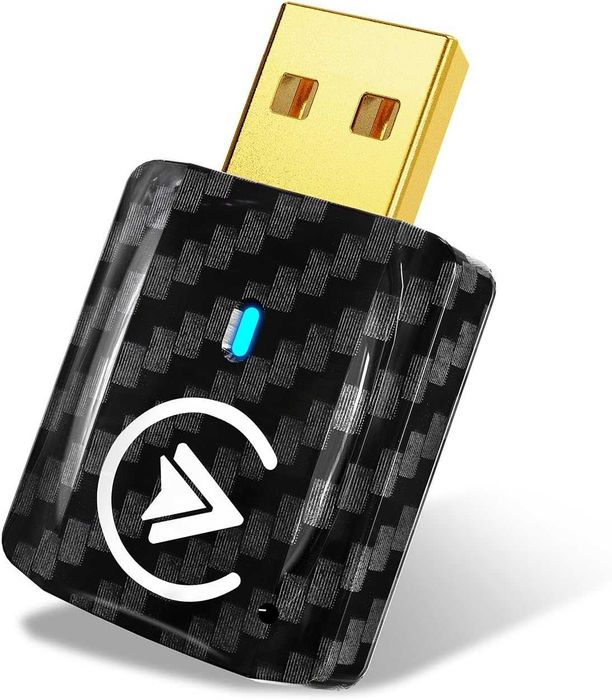 Безжичен CarPlay Android Auto адаптер U2AC-01 5GHz WiFi USB