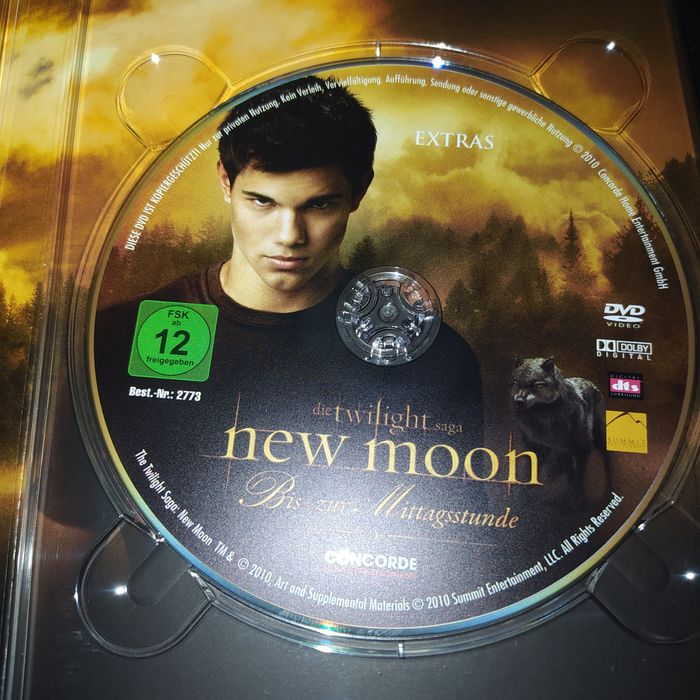 DVD The Twilight Saga:New Moon  немско издание
