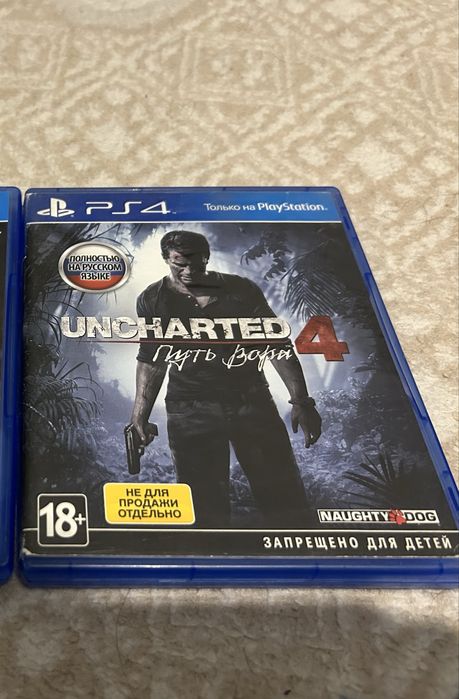 Продам диск Uncharted на playstation 4