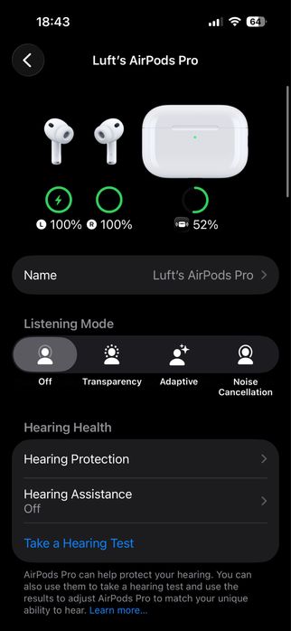 Vand airpods pro 3