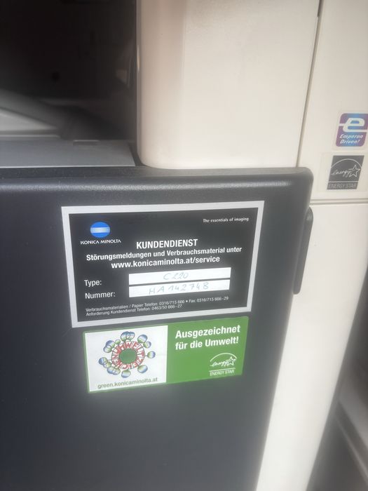 Konica minolta bizhub c220