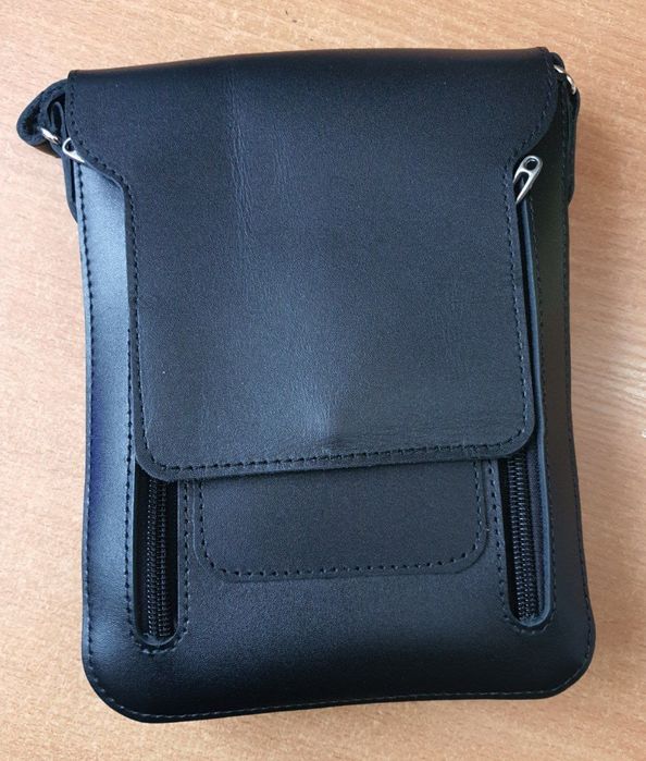 Барсетка сумка. 100% кожа,  ручной работа