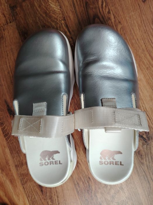 Saboți Sorel din piele