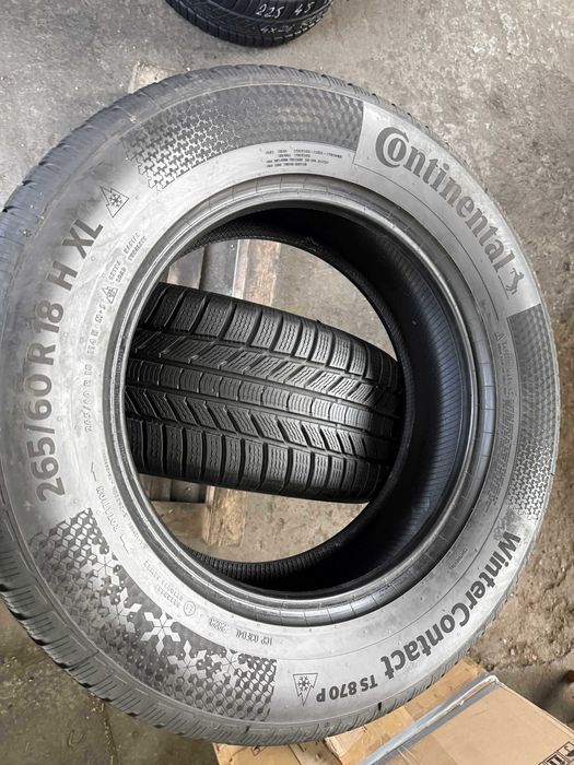 2x Anvelope iarna 265/60 R18 - Continental Winter Contact TS870P XL