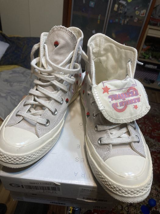 Кеды Converse Chuck Taylor 70 floral размер UK 4,5