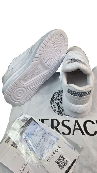 Adidasi VERSACE Odissea Alb *Marimi Disponibile* *Calitate*