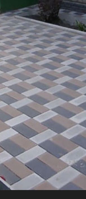 Укладка брусчатки и поребрика