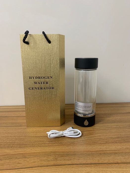 Генератор водорода с ионизатором воды из стекла и ОВП метр, б/у.